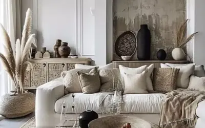 How to furnish a Boho-style living room